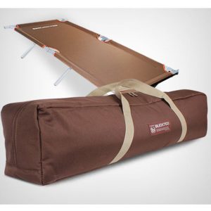 BUCK703 Folding Portable Outdoor Camping Cot Campfire Luxury Bed Chair Tent Bed