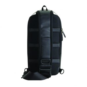 COODGEAR Men’s Bags 4L Sling Bags Waist Bags Cross Bags ACE 005 Black Nylon 840D TM PU Coating Neoprene 17cm(W) X 34cm(H) X 7cm(D)