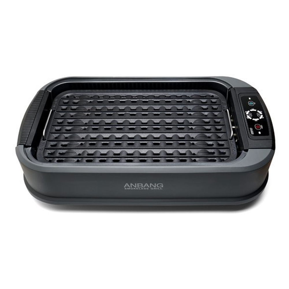 ANBANG Grill AB507FCO Smokeless Grill Electric Indoor Grill BBQ - Orange  220V