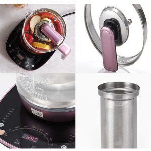 Kitchen Flower Wireless Electric Kettle Teapot Tea Port 1.8L 220V