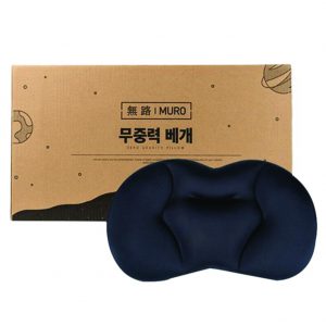 MURO Zero gravity weightless pillow + cover + laundry net 3D Pillow with Million Micro Airballs Sofa & Bed Positioner Ergonomic Pillows Different Softness and Coziness Free Sleeping Comfortable Relax Head Neck Made in Korea