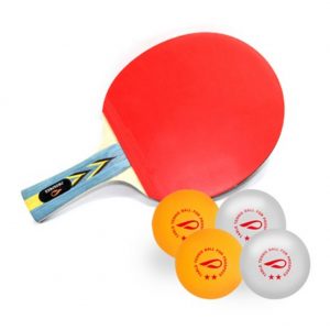 PROSPECS PS-2.5S Table Tennis Racket Ping Pong Rackets Shake Hand Defensive Type Hard Material & Durability