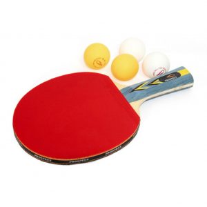 PROSPECS PS-2.5S Table Tennis Racket Ping Pong Rackets Shake Hand Defensive Type Hard Material & Durability