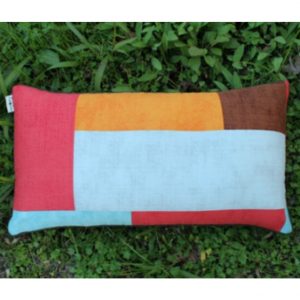 PARTY CRAFTZ Extra Large Size of Phytoncide Hinoki Cypress Pillow with Wood Chip & Natural Latex Pillow Cover
