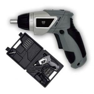 Navi NV74-DRV10 Cordless Electric Driver Electric Drill,LED Lighting,47bits, Hard Case