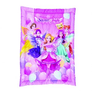 SECRETJUJU child size Cotton Thin Wadding Bedding Cover Comforter bedclothes quilt Secret JuJu TV animation Cartoon character Thin padding for Kids Korea