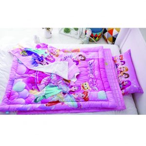 SECRETJUJU child size Cotton Thin Wadding Bedding Cover Comforter bedclothes quilt Secret JuJu TV animation Cartoon character Thin padding for Kids Korea