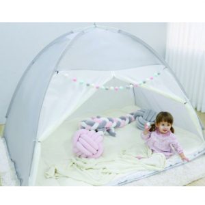 HOTBANG Indoor One Touch T Fabric Tent Single Size 120cm x 200cm x 135cm for 1-2 People for Keeping Warm
