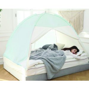 HOTBANG Indoor One Touch T Fabric Tent Single Size 120cm x 200cm x 135cm for 1-2 People for Keeping Warm