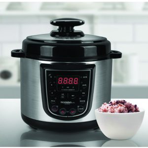 DAEWOONG All in One Electric Smart 3 Step Multi Pressure Rice Cooker Steamed Cooking 4L For 5 ~ 6 People 220v