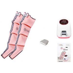 DR.Well Pneumatic Pressure Air Compression Circulation Foot Massager Main Body HDW-5000 220V+Leg Cuff 2p