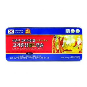 Korean Red Ginseng Extracts Tablet Gold Capsules 98.4g