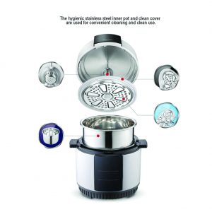 PN ONEPOT All in One Electric Smart 3 Step Multi Pressure Cooker 3L 220v