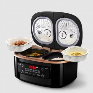 HANBUNAH 4 In 1 Multi Smart Electric Cooker Lee Young-ja 2 Stage 4 compartments Rice Cookers Pot  220v Korea