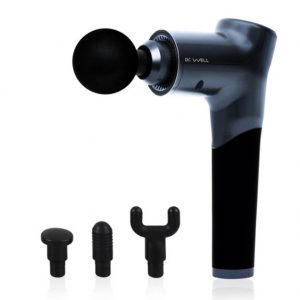 Dr.Well Long Body Massage Gun DR-2600 Uptension Flex Handheld Percussion Massage Gun 100~240V – Deep Tissue Massager Drill Massasing for Sore Muscle and Stiffness – Quick Rechargeable Device