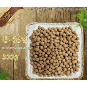 JANGMYUNG FOOD Cheonggukjang Pill,Cheong Kuk Jang Fast-fermented Bean Paste Pills Vitamin B2 Healthy Food from South Korea Vitamin B2 Healthy Food 300g (0.66lb),No GMO or Gluten, Origin of Natto from South Korea