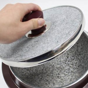 KITCHEN ART Non-stic Traditional Induction IH Gopdol Stone Rice Cooker Cauldron Multi Cooker Nurungji, Crust of Overcooked Scorched Rice Korea