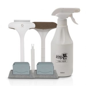 Livington Window Sseugssag-i Window Cleaning Set (Window Screens Dust Removal +Window Crevice Cleaner + Multi Use Detergent) Stain Cleaner