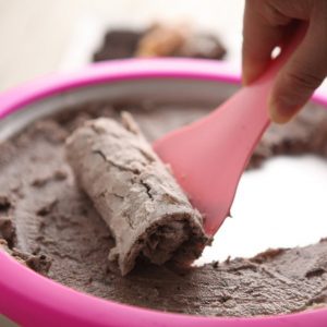Ice Cream Maker Ice Pan with Iron Plate,Ice Cream Time Pan Desserts Frozen Yogurt Sorbet Family Fun