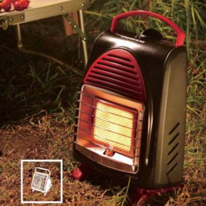 KOVEA-OEM Little Sun Gas Heater CAMPING Outdoor 1.7 KW Ceramic Plat KH-0203 Black Color Korea
