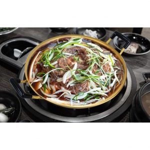 Nickel Silver,Korea Style Yangeun Bulgogi Pan with Handle 11.8″,Mukata Style BBQ Hot Pot ,Barbequed Beef Bulpan Bulgogi Plate Grilling Pan For Camping,Home,Restaurant,양은불고기판