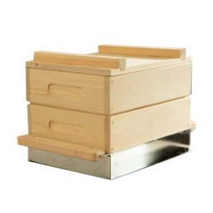 TULGIGS Cypress Steamer 2 Tier Hinoki Seiromushi Steamer Dish Full Set 340 X 260 X 300mm Seiro mushi, Perfect for Steam Cooking Vegetables Meat Fish Rice Dumpling, Japanese Wagyu beef Vegetable Seiro-mushi(蒸籠蒸し) Style