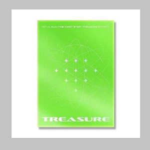 Treasure The First Step : Treasure Effect 1st Album Green Ver CD+1p Poster+156p PhotoBook+Postcard Folder+Lyrics Pos+Hologram Post+Polaroid+Baby Photo+Selfie+Sticker+Message Card Set+Tracking