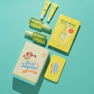 Goodall Pippi Blue Tangerine Vita C blemish serum plus vintage double edition