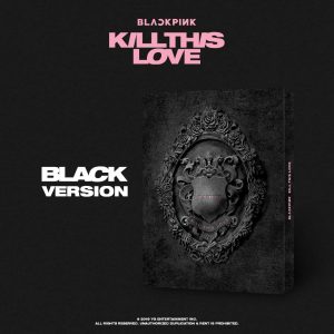 YG Blackpink – [Kill This Love – Black Ver.] (2ND Mini Album) CD + Photobook + Photo zine + Lyrics + Postcard+Polaroid Photocard +Sticker Set + Folded Poster (Double Side photocard & Key Ring)