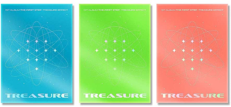 Treasure 1st Album [THE FIRST STEP : Treasure Effect] Set (Blue ...