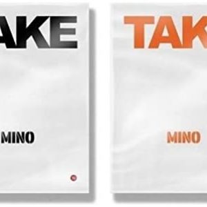 Winner MINO Take 2nd Full Album 2 Version Set CD+116p PhotoBook+Paper Band+Rubber Band+20p Lyrics Book+1p PhotoCard+1p Sticker+3p Layered Poster Set+Message PhotoCard Set+Tracking Kpop Sealed