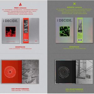 YG iKON 3rd Mini Album – i Decide (Green Ver.) Album + Folded Poster