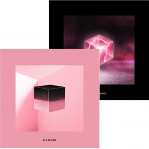 GENIE MUSIC Blackpink – Square UP [Pink+Black ver. Set] (1st Mini Album) 2CD+Photobook+Renticular Lyrics+Postcard+Photocards+1Double-Side Folded Poster