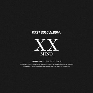 YG Entertainment Idol Goods Fan Products YG Select MINO FIRST SOLO ALBUM : XX VER.1