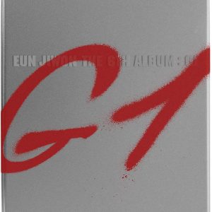 YG Entertainment EUN JI Won – EUN JIWON The 6TH Album : G1 [Red ver.] (Vol.6) CD+52p Photobook+Tin Case+Accordion Photo Postcard+Sticker+Photocard+Folded Poster