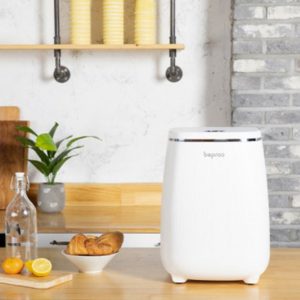 BEPROC Food Waste Disposal Cycler Indoor Kitchen Composter – Easy to Use and Environmentally with No Water,No Smell, Chemicals, Venting or Draining Required Made in Korea