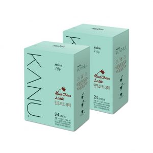 DONGSUH KANU Korean Instant Mint Choco Latte 48 Stick (24Stick x 2)