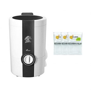 HANIL Electric Mini Apparel & Food Spin Dryer FD-08BL 220V with TULGIGS Houseware Laundry Mesh Wash Bag(16″x 23.6″) 3pcs