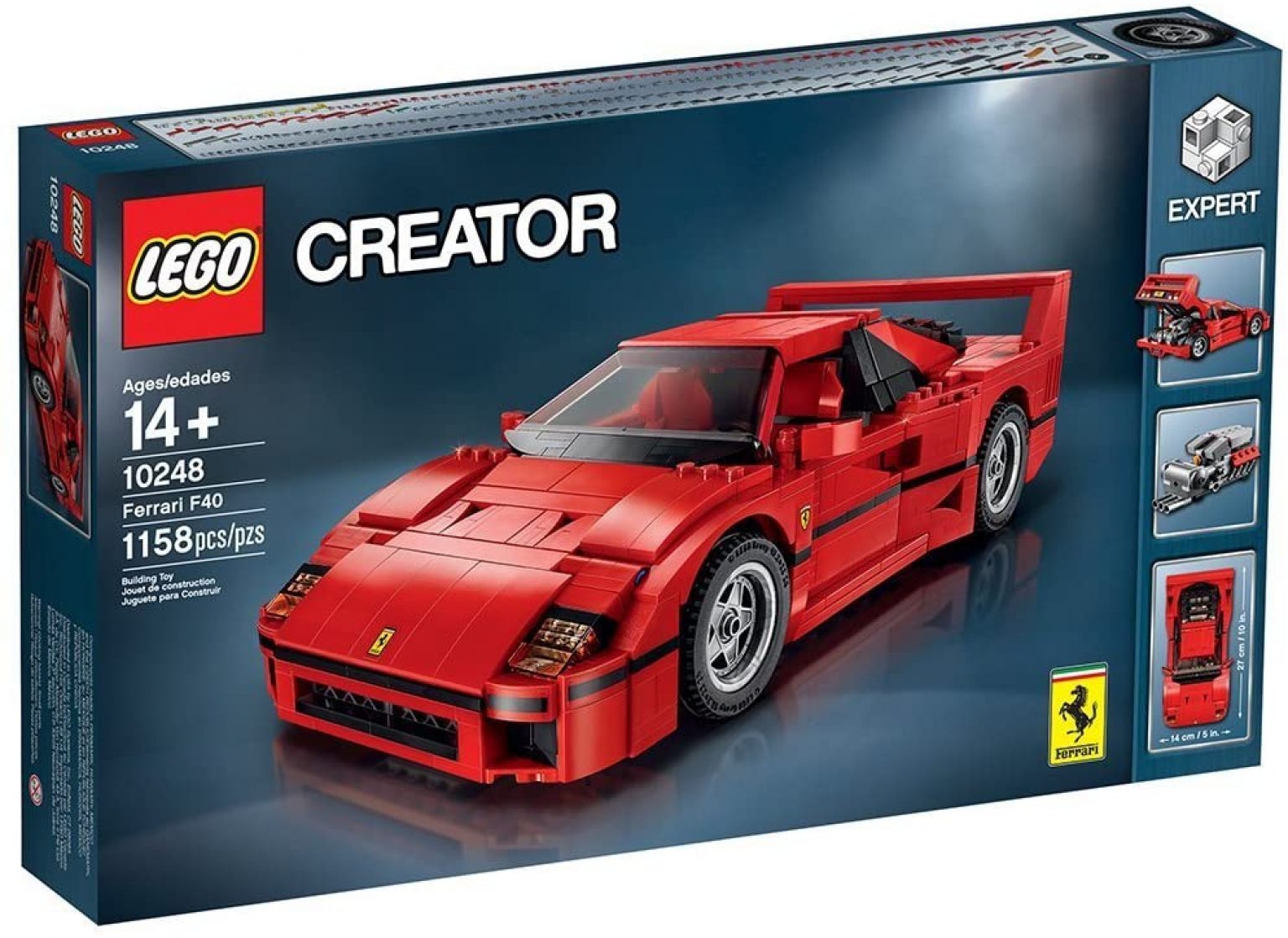 LEGO Creator Expert Ferrari F40 10248 Construction Set â Korea E Market