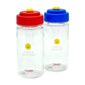 TULGIGS Brick Block Picnic Water Brick Block Bottle 350ml 2pcs Oxford Design Bottle Made In Korea