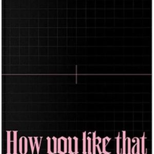 YG Entertainment Idol Goods Fan Products YG Select Blackpink Special Edition [How You Like That] YG Select photocard