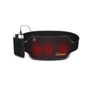 Germanium Heating Belt (10000mh battery included),Warm Belly Band Waist Support Lumbar Brace Belt Corset