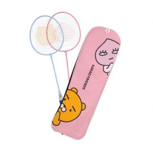 Party Craftz Play With Friends Ryan & Apeach Badminton Racket Set (Racket 2Pieces + Racket Bag)