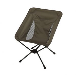 Portable Camping Chair – Compact Ultralight Collapsible Packable Lightweight Folding Backpacking Chairs for Outdoor, Camp, Picnic, Fishing, Khaki Color