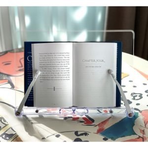 Transparent Reading Easel Reading Bookshelf Tablet PC Support Stand Laptop Support Stand