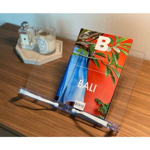 Transparent Reading Easel Reading Bookshelf Tablet PC Support Stand Laptop Support Stand