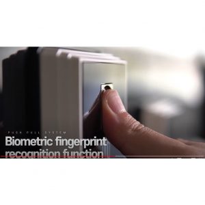Smart Swipe Card Handle Door Lock Wooden Smart Digital Door Lock BABA-8200