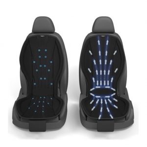 TULGIGS Nobleman 4D Bucket Cooling Seat, Cooling Car Seat Cushion 12-24V for Summer Driving- Breathable Seat Cover