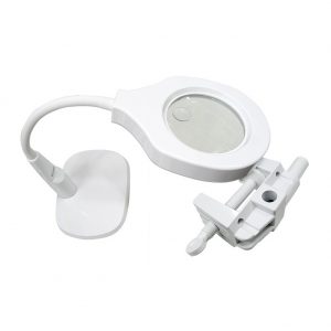 EXSO EX-F600LN 2835 SMDLED 2200 Lux Magnifying Glass Desk Lamp Light 3X8X 90-240V High Luminance