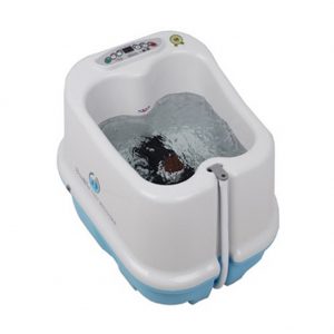 Foot Baths & Foot Spa Electric Massager Heat Thermal  Water Bubble Vibration  Tank height 11.8″(30cm)  220V Made In Korea